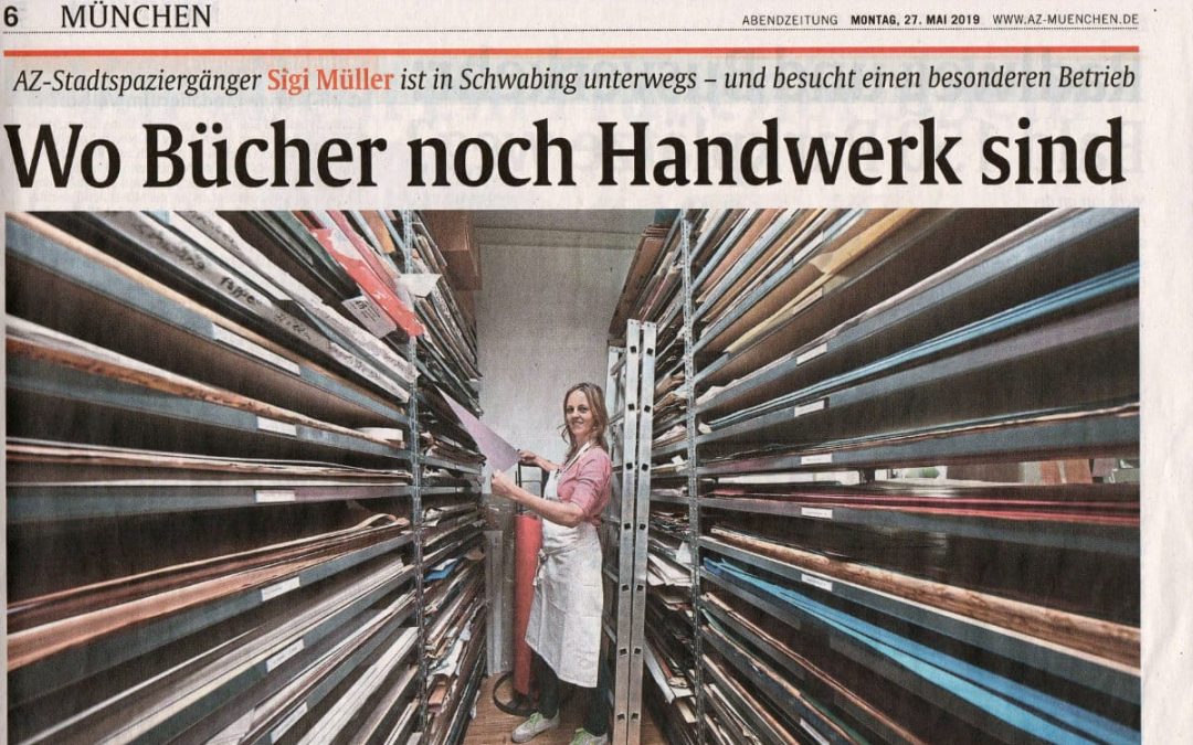 Wo Bücher noch Handwerk sind